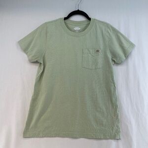 Dickies T-Shirt Women’s Medium Light Green Heavyweight Pocket
